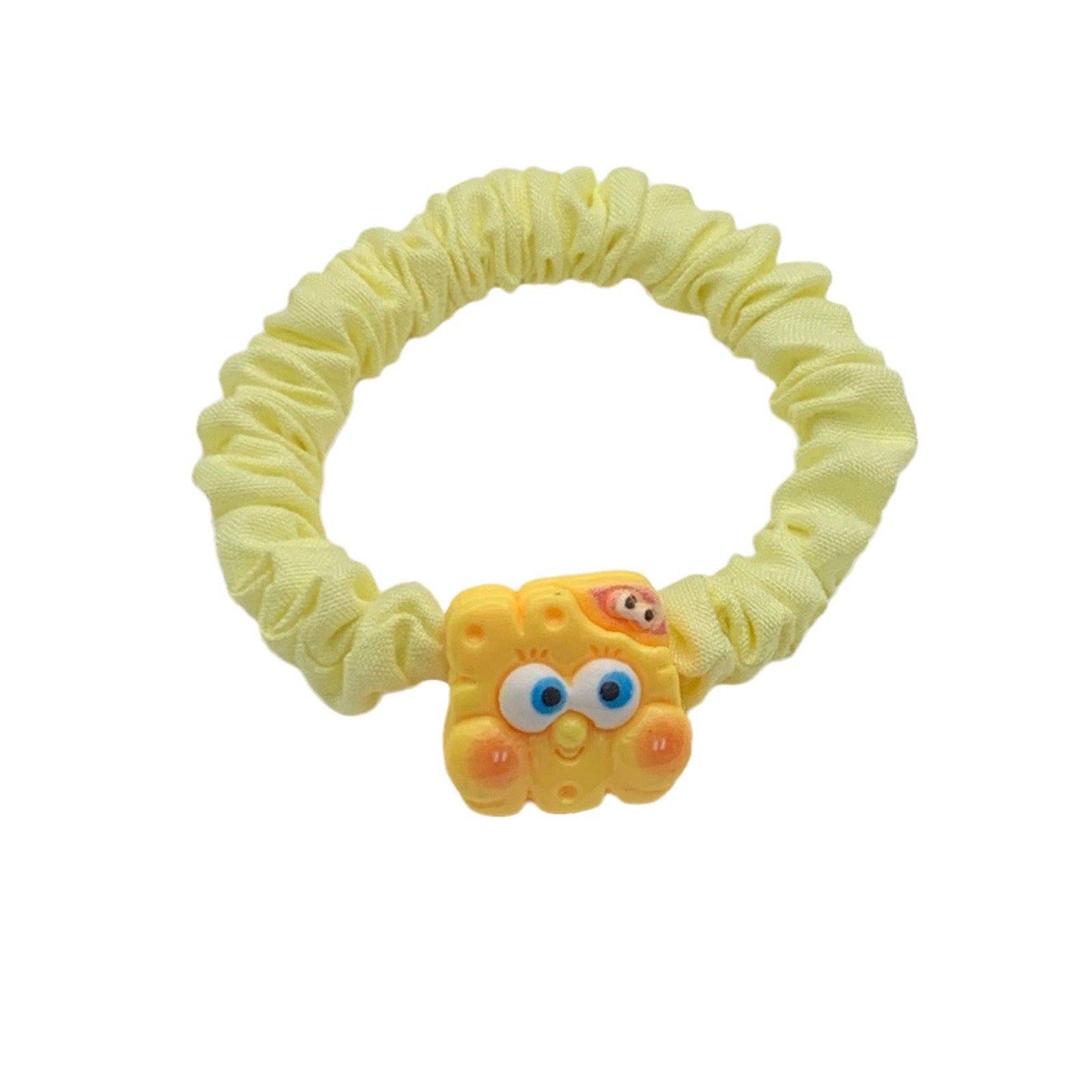 Cartoon Cute Pink Starfish Small Intestine Ring Hair Ring Cute Girl Girls Heart Hair Rope Rubber Band Hair Accessories