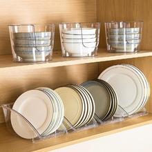 厨房碗碟置物架橱柜内置餐具碗盘架子台面碗筷收纳盒小型沥水碗架