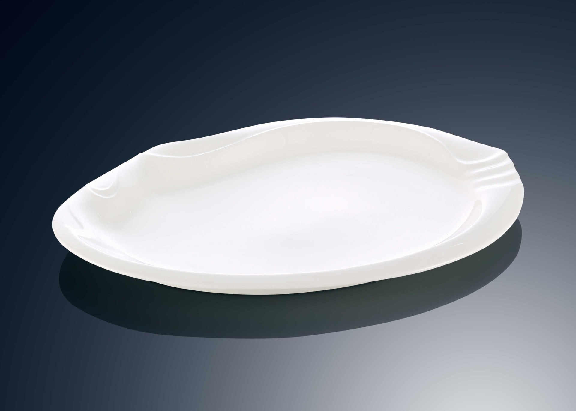 仿瓷盘子椭圆形密胺餐具 酒店宾馆客房搭配塑料旦形餐盘家用大号-报价