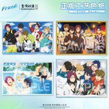 星河动漫 Free！橘真琴 七濑遥 松冈凛 大色纸 纸质摆件