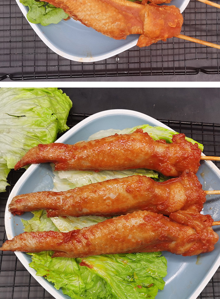 无双剑翅串奥尔良味调理大鸡翅鸡翅膀烤翅10串/包鸡翅户外烧烤bbq