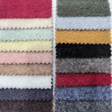 刺毛呢 雨花绒 女装 童装 外套大衣呢料时尚精品面料