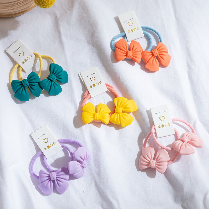 新款网红小女孩可爱头绳宝宝橡皮筋不伤发圈高弹儿童胶圈扎头发饰