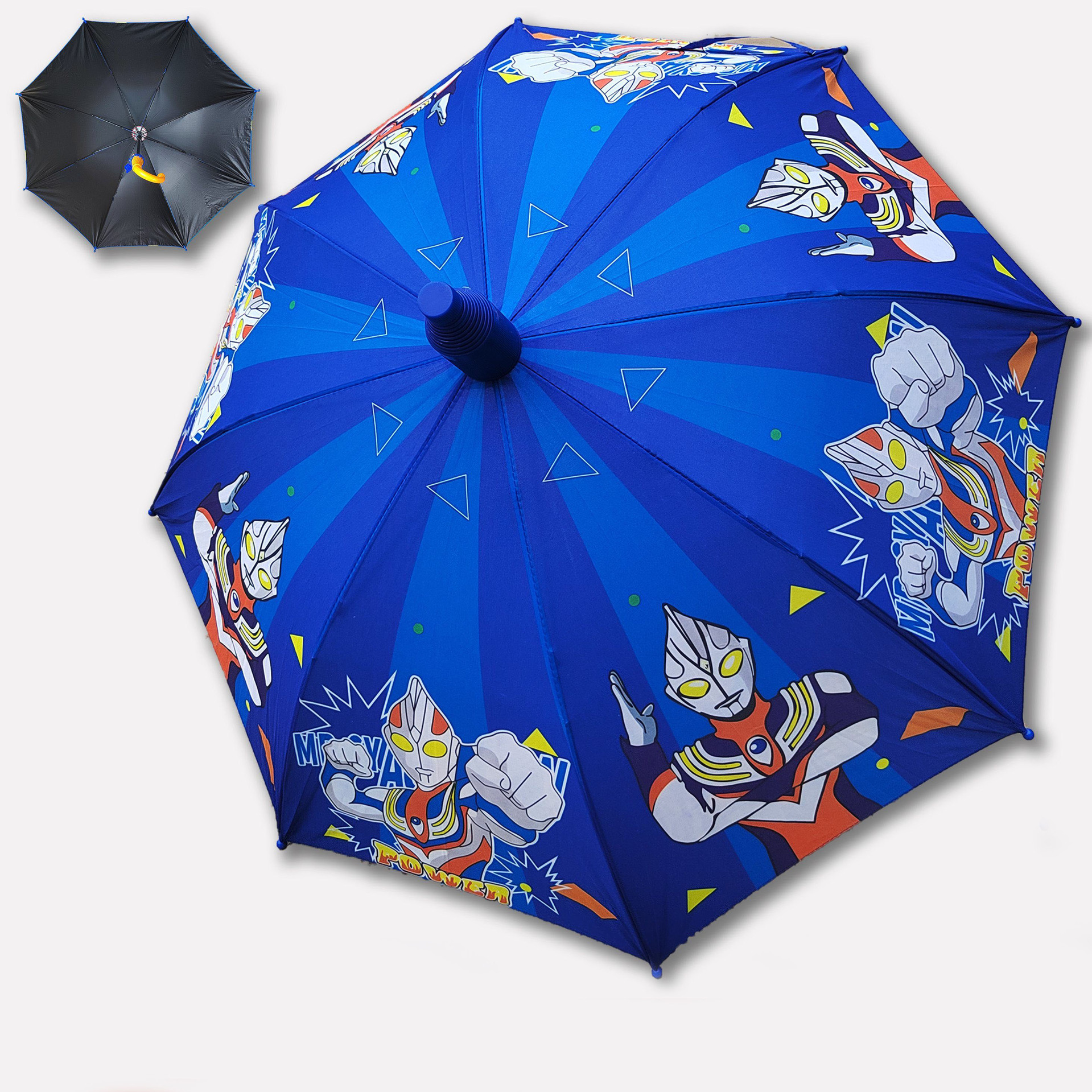 Digital Printing Children Anime Cartoon Primary School Student Thermal Transfer Waterproof Cover Non-Drip Set Children's Sunny Umbrella