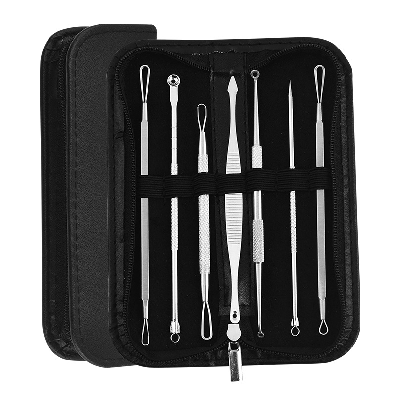 Manicure Set Pack Acne Needle Set Double-Headed Double-Pressure Acne Needle Beauty Needle Nail Art Acne Removal