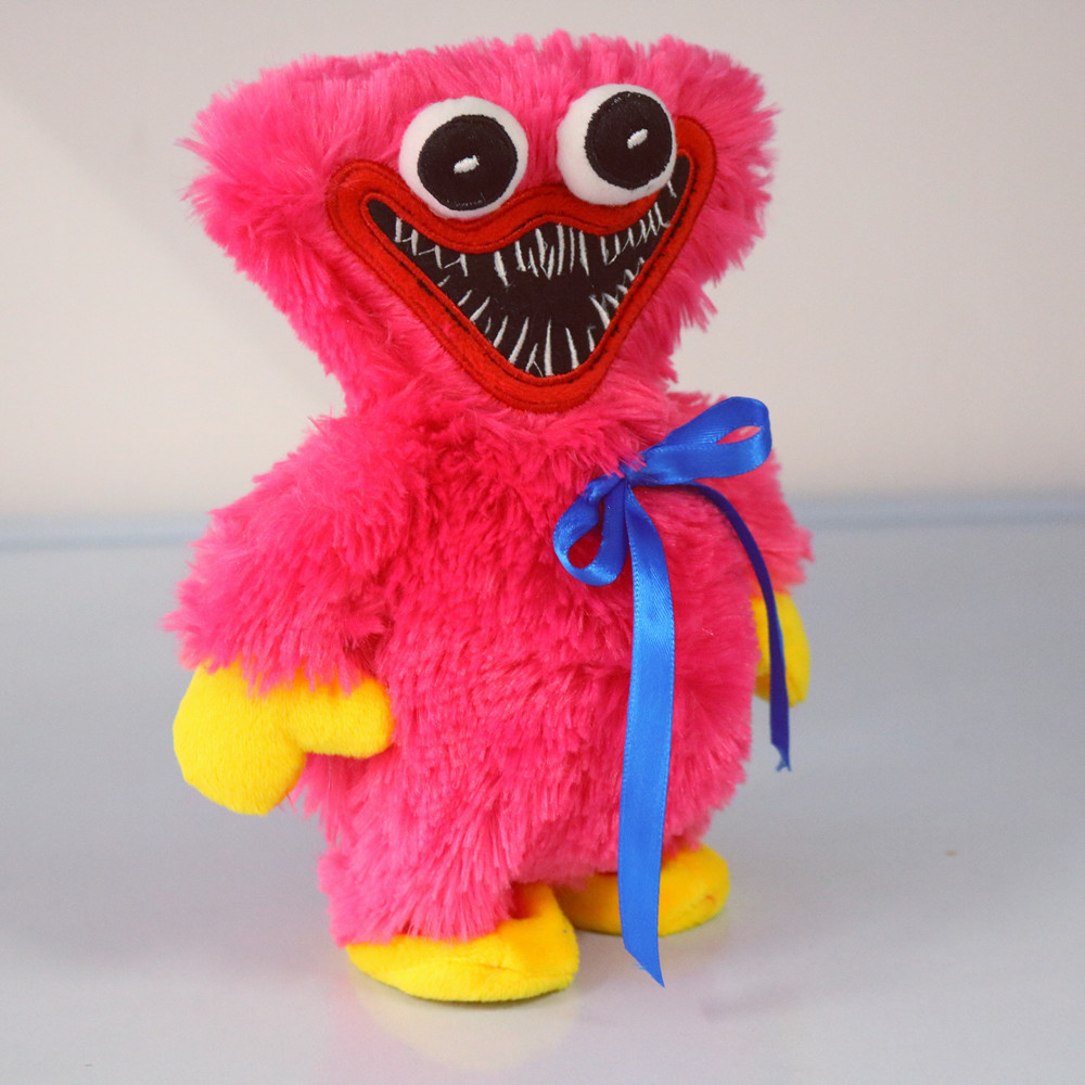 跨境新款poppy playtime huggy wuggy游戏同款电动会走路毛绒玩具