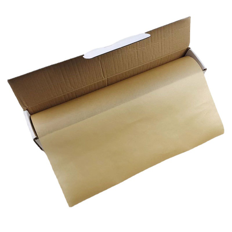 跨境羊皮纸38cm宽50米长盒装 双面防油防水防粘耐高温耐低温