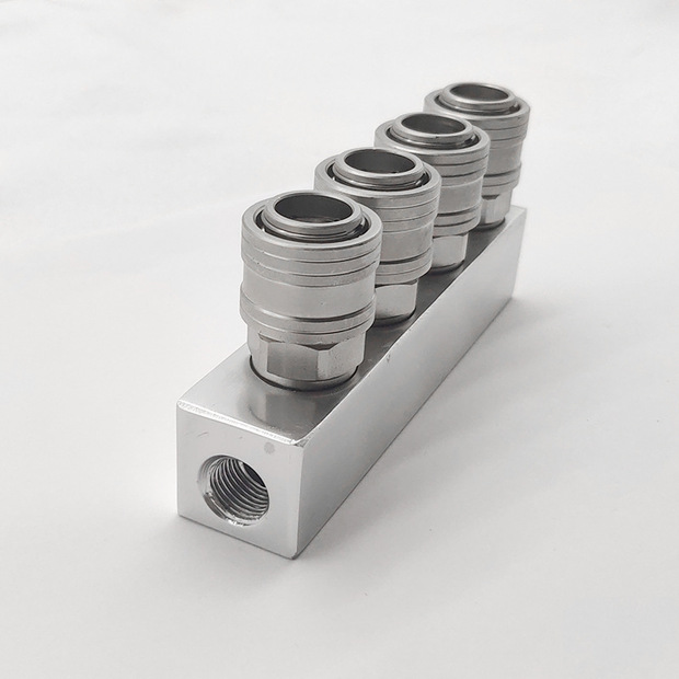 直供多管路气排sf多通快速不锈钢气管接头4路水路气路快接头批发