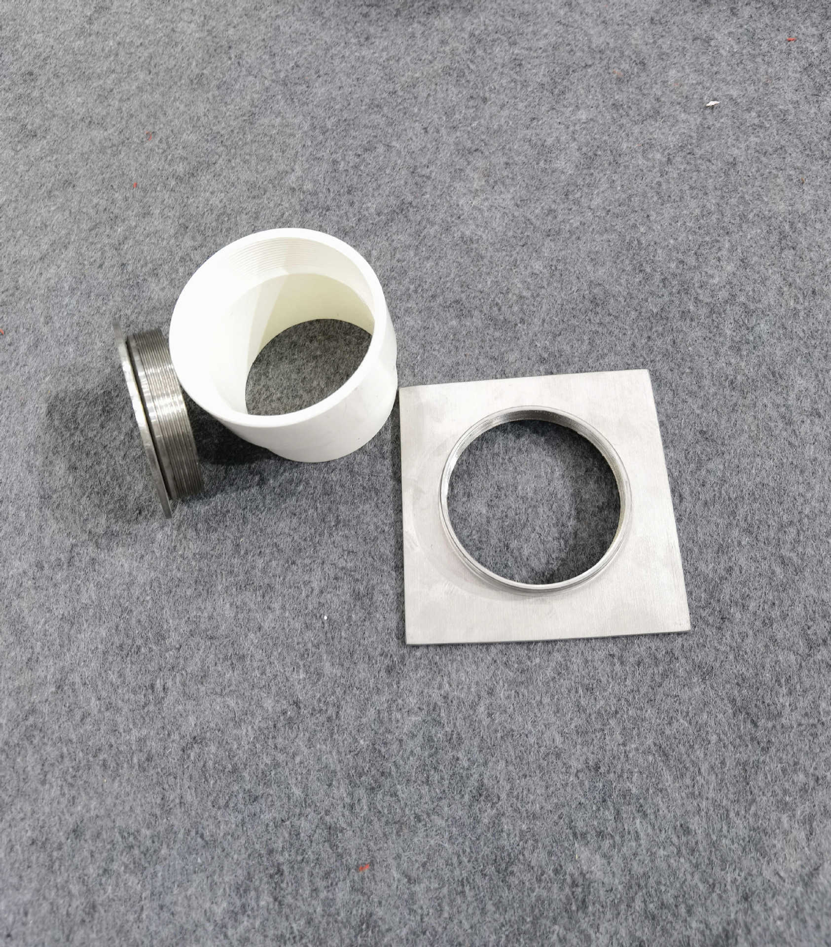 304不锈钢清扫口地漏地面检查口扫除口堵头排污口工程养猪场pvc管