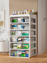 药柜药箱家庭装大号药物收纳盒家用大容量药品收纳柜置物架医药弥