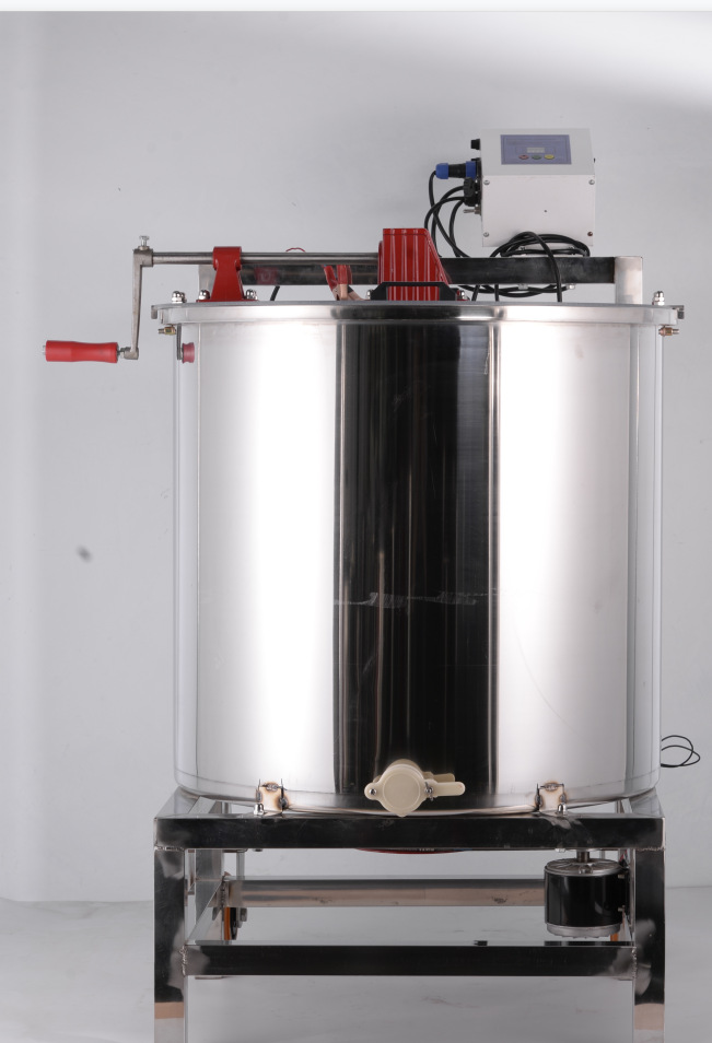 蜂旺八框带推车摇蜜机八框三用摇蜜机出口型带推车八框摇蜜机