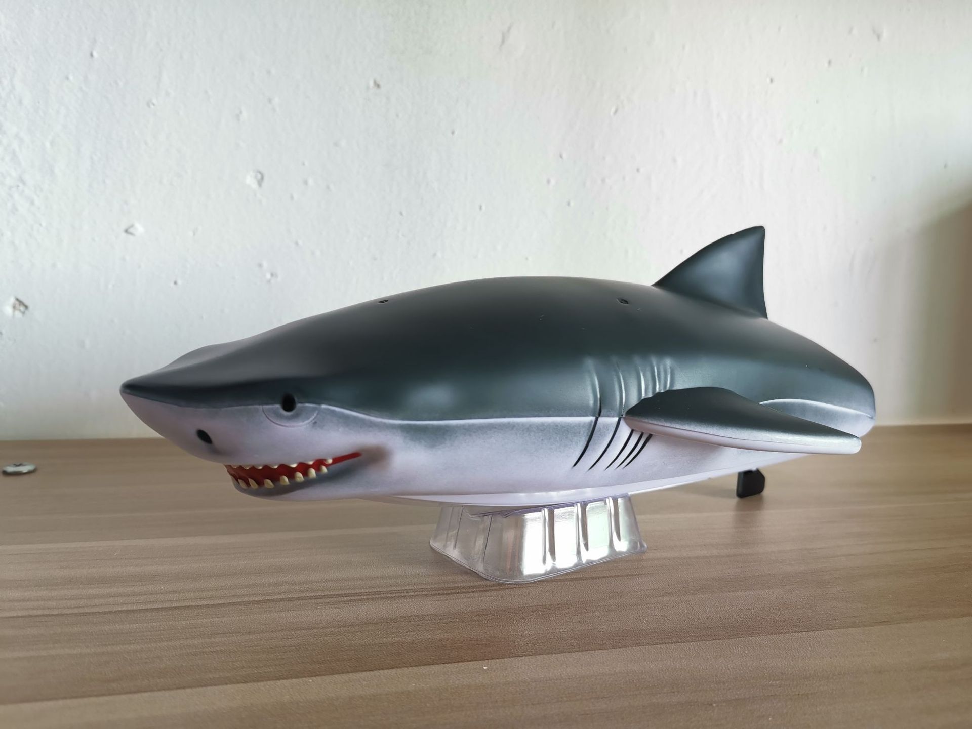 跨境新款二合一遥控鲨鱼船 长续航遥控小快艇 rh705玩具游艇现货