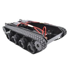 Light-Duty Shock-Absorbing Tank Rubber Crawler Car Chassis跨