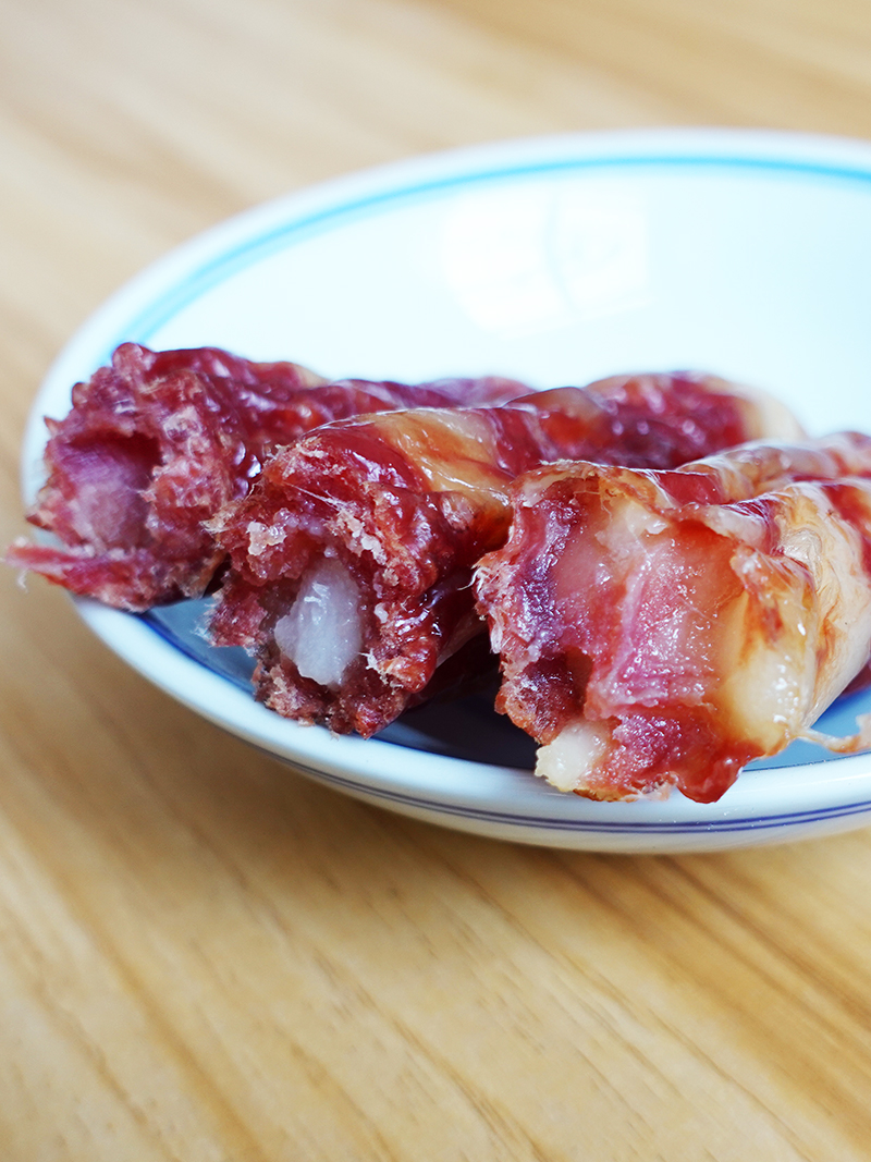 咸味香肠腊肠江西特产纯肉农家自制灌肠手工香肠 diy风干腊肠500g