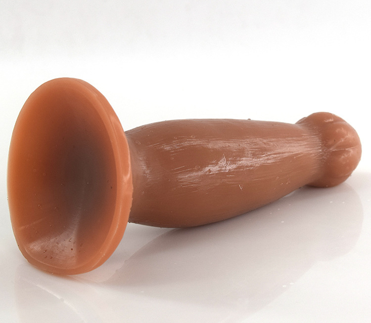 faak新款女用自慰棒双层硅胶假阴茎蘑菇头肛交肛塞夫妻情趣性用品