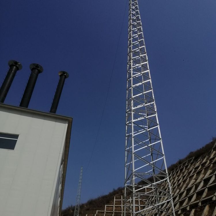 35米避雷针 钢结构角钢避雷塔 接闪带塔 gfw2-7 gfl2-8 避雷线塔