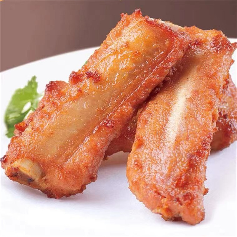 德合利雪花金排500g/包 腌制猪排骨 猪肋排 速冻肉制品 油炸食用
