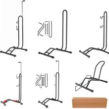 鸿森自行车折装修车架公路车山地车纸盒维修架可调高低立式停车架