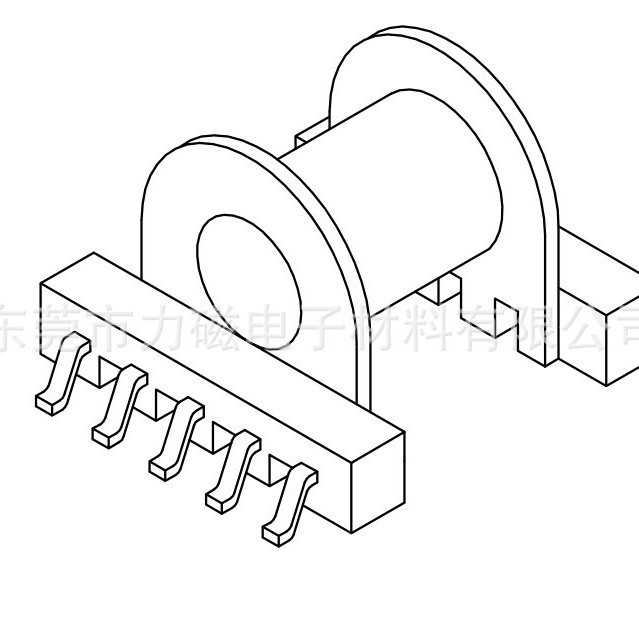 EP13变压器骨架EP14电木骨架EP13电源骨架贴片  1301
