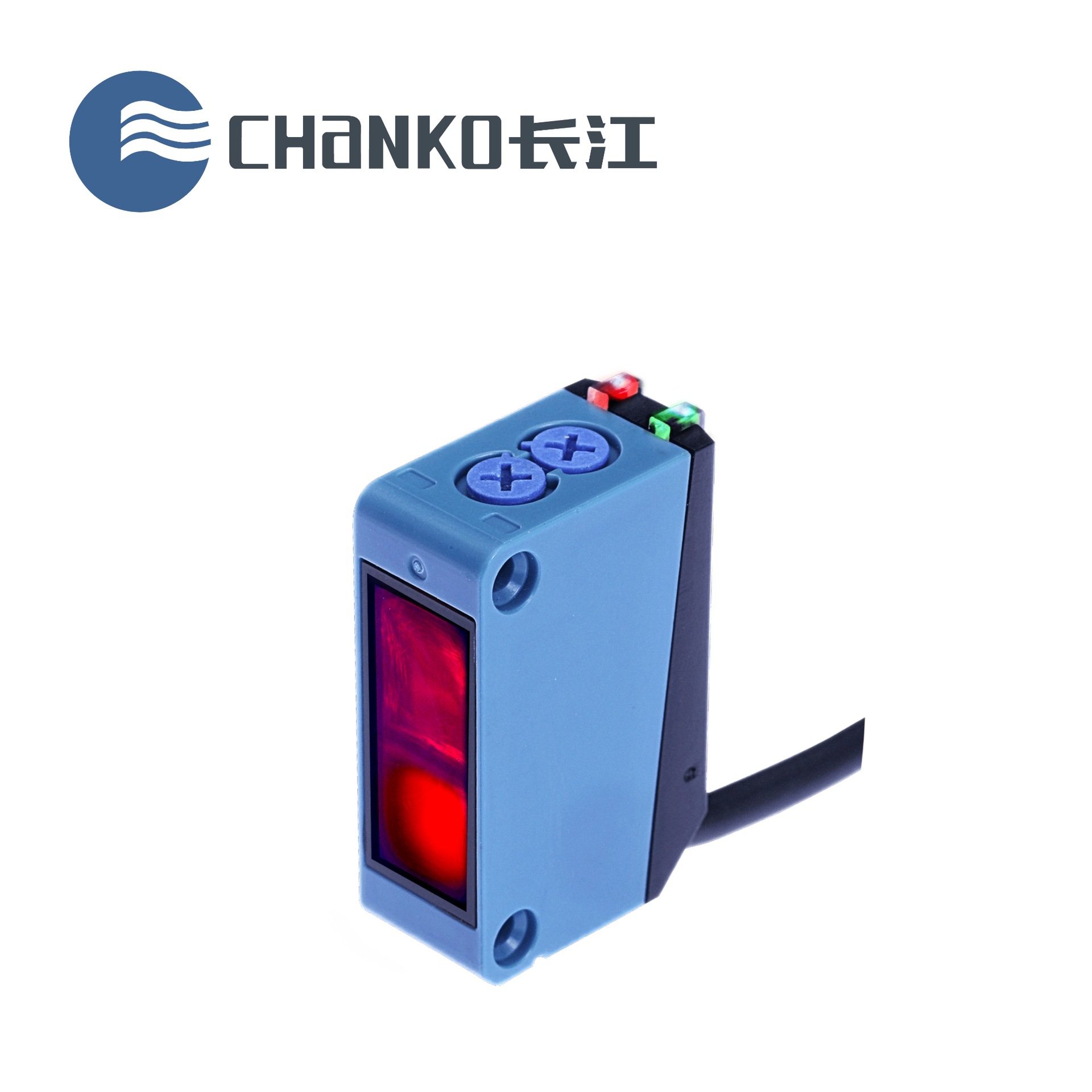 chanko/长江 cpy-dr100n3漫反射型光电式传感器 红色光npn常开/闭