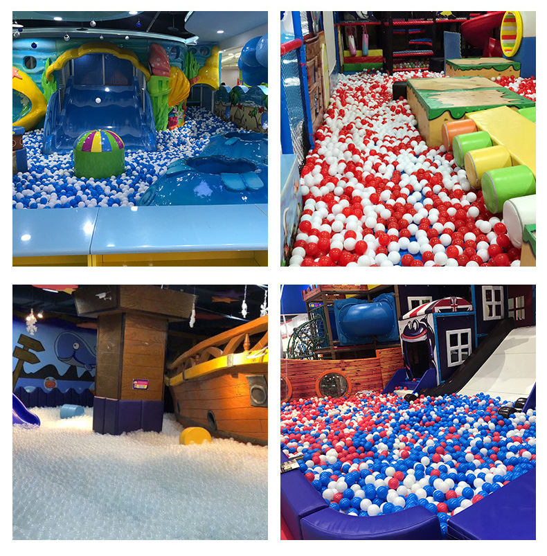 海洋球厂家批发8cm加厚海洋球波波球儿童游乐场淘气堡百万球池球