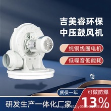 裁剪布条吹吸应用直叶式中压风机PF-100L 380V0.4KW吸料风机