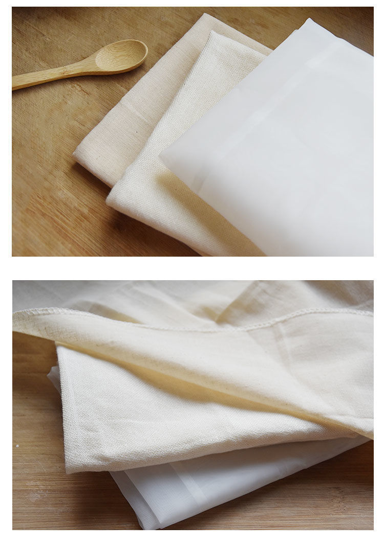 豆浆过滤袋红薯粉过滤网地瓜粉纱布豆腐棉质包豆腐布一件代发