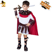 儿童罗马武士万圣节服装 演出服化妆舞会小男孩罗马战士派对服装