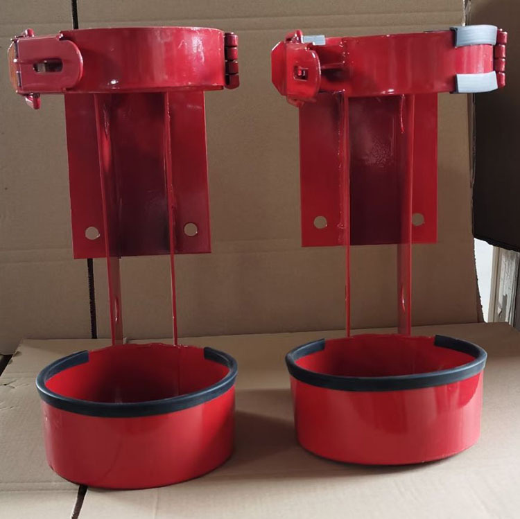 车载灭火器支架4kg公斤灭火器架固定架子8kg铁架子货车专用大号