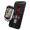 PKE Two-way car alarm A key to start 1500 shock Call the police Remote control mobile phone suit