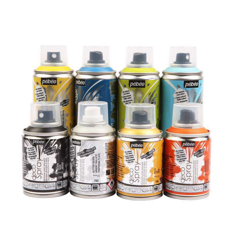 包邮法国贝碧欧墙绘diy涂鸦喷绘插画创意装饰 颜料喷雾罐喷漆
