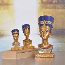 皇后树脂工艺品人物居家装饰礼品艳后头像埃及文化旅游纪念品摆件