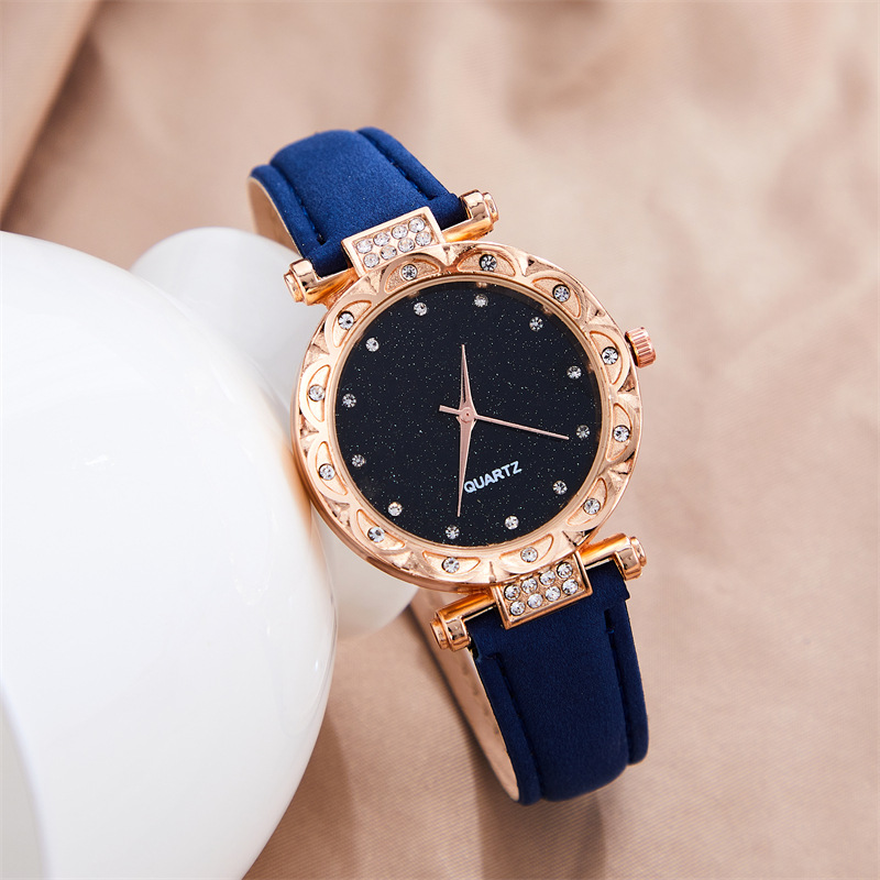 New Starry Sky Watch Female Simple Temperament Student Tik Tok New Fashion Trendy Ladies Watches One Piece Dropshipping