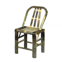 老式竹编躺椅午休坐凳竹椅家用新中式手工竹编小竹凳泡茶传统古风