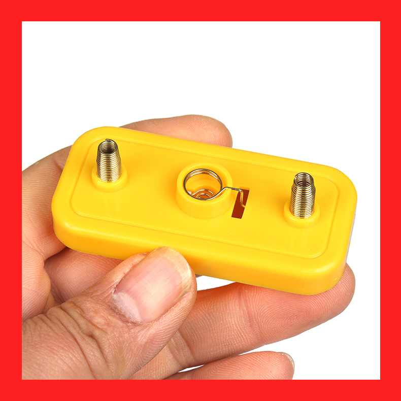 弹簧小灯座小灯泡底座学生物理电学电路实验器材儿童科学实验材料