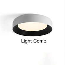 卧室吸顶灯 现代简约圆形主卧房间意式极简2024新款LED全光谱护眼