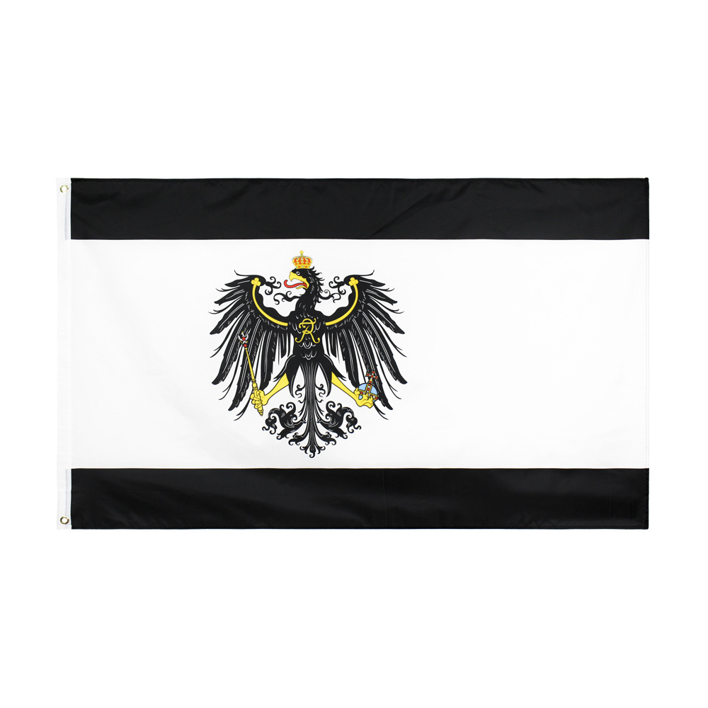 现货prussia旗德国普鲁士旗 德国鹰旗