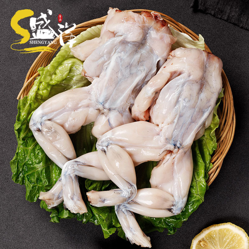 牛蛙 烧烤川菜爽滑青蛙 真鲜见三去海鲜冷冻牛蛙火锅食材批发5斤