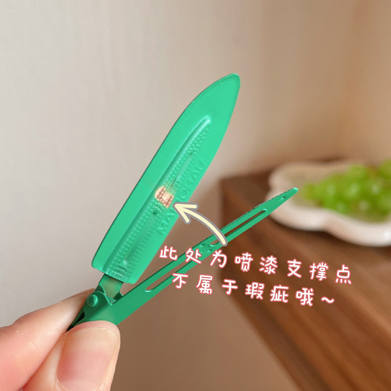 Three-Piece Candy Color Children's Barrettes Duckbill Clip Adult Bangs Clip Side Clip Hairpin Clip Headdress Wholesale