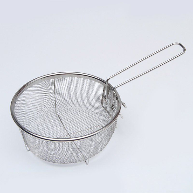 Stainless Steel with Handle Fry Basket