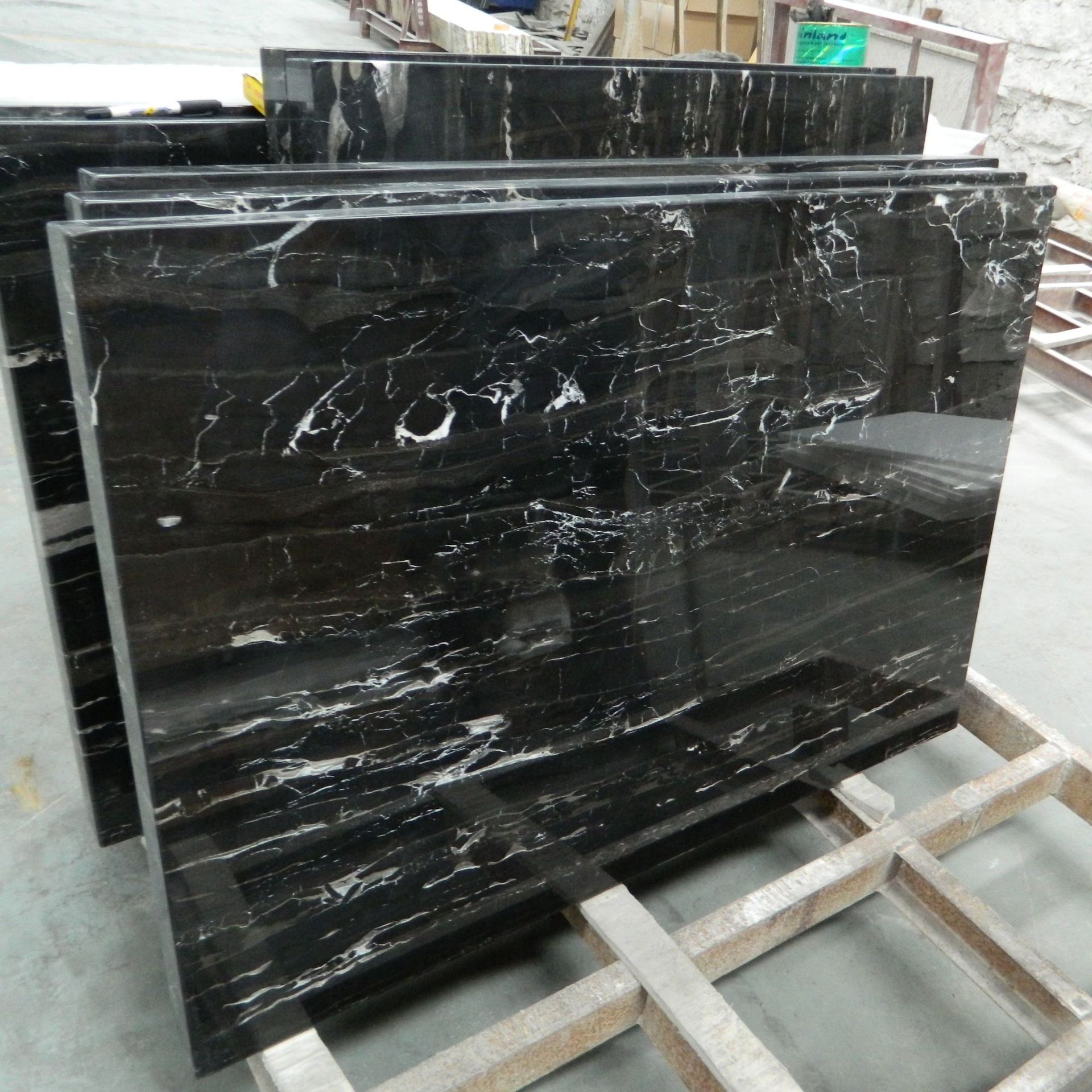 北方青岛沈阳银白龙大理石地板阳台飘窗石黑色石材工程家装大理石