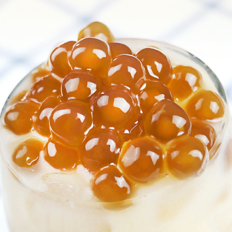 琥珀珍珠粉圆 奶茶珍珠豆 商用奶茶店原料 900g/包