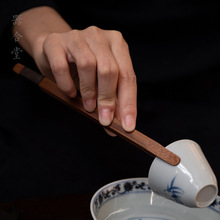 DU2P竹制茶夹手工天然竹茶镊子洗杯夹茶道六君子茶叶夹子配件