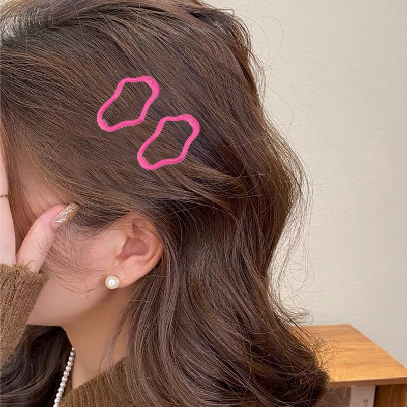 10个云朵bb夹发夹清新可爱盘发夹子少女发卡额前刘海碎发理发发饰