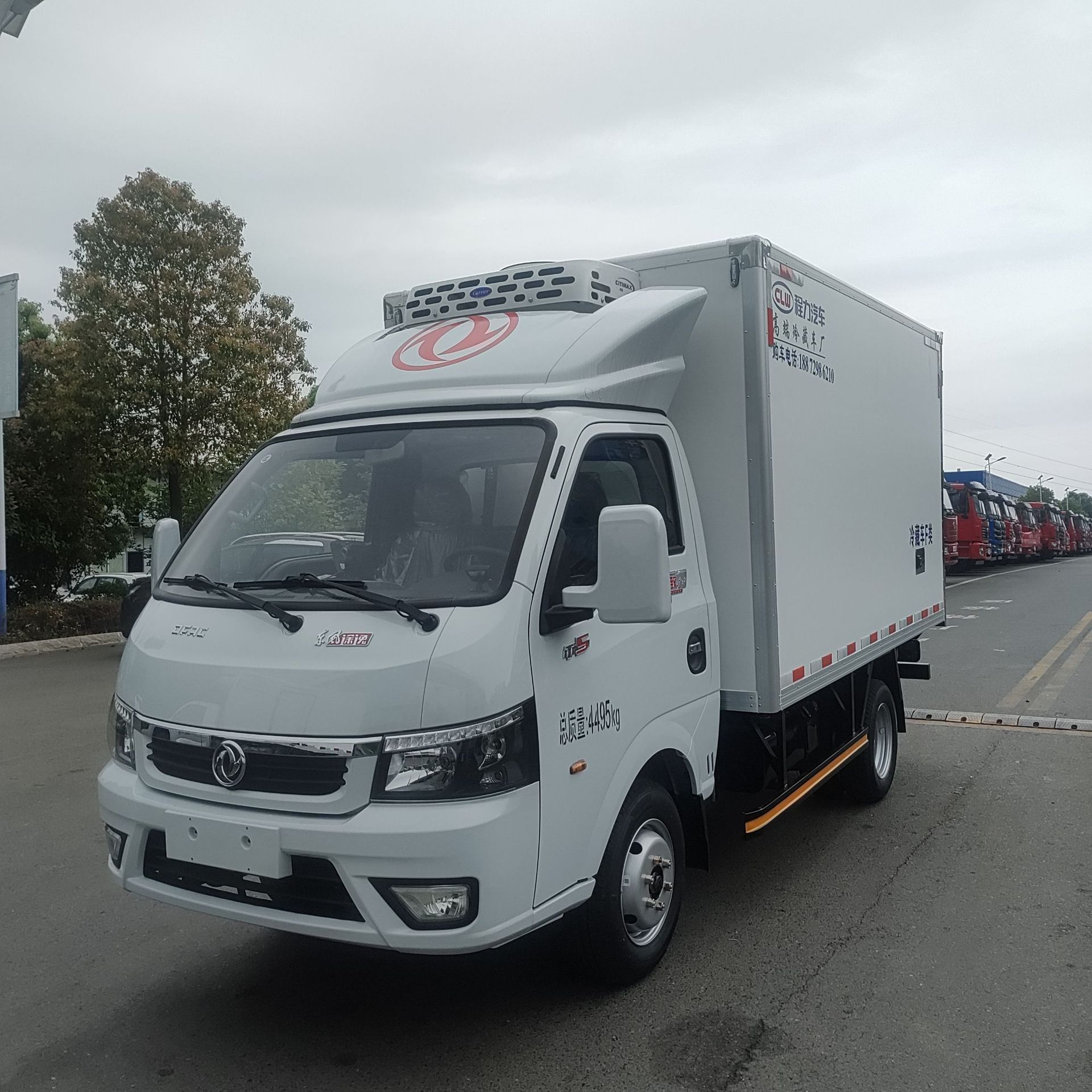 服务支付方式可以烧天然气的小型冷藏车东风途逸油气两用车型整车型号