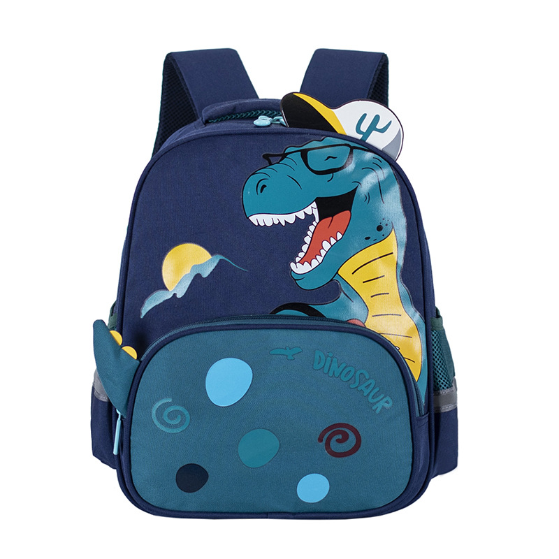 Cartoon Dinosaur Backpack Kindergarten Children's Schoolbag Boys 3-5-6 Years Old Girls Small Large Class Primary School