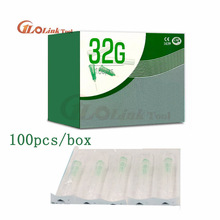 32G 13mmneedle Piercing Transparent Syringe Injection glue跨