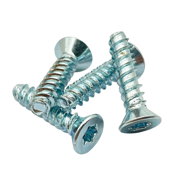 东莞厂家梅花槽自攻螺丝 p型三角牙梅花孔自攻螺丝攻塑料件专用