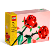 LEGO 乐高 40460 玫瑰花 情人节生日礼物 情侣花朵 拼搭积木玩具