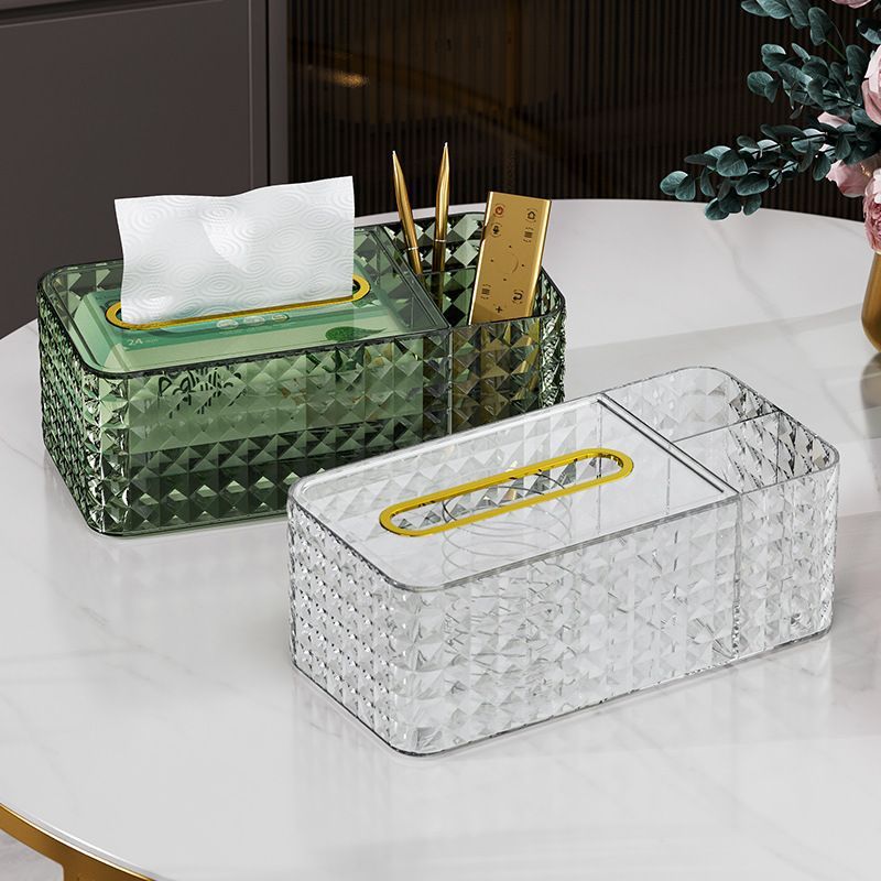 Tissue Box Home Living Room Restaurant and Tea Table Table Remote Control Sundries Multifunctional Storage Makeup Tissue Storage Box